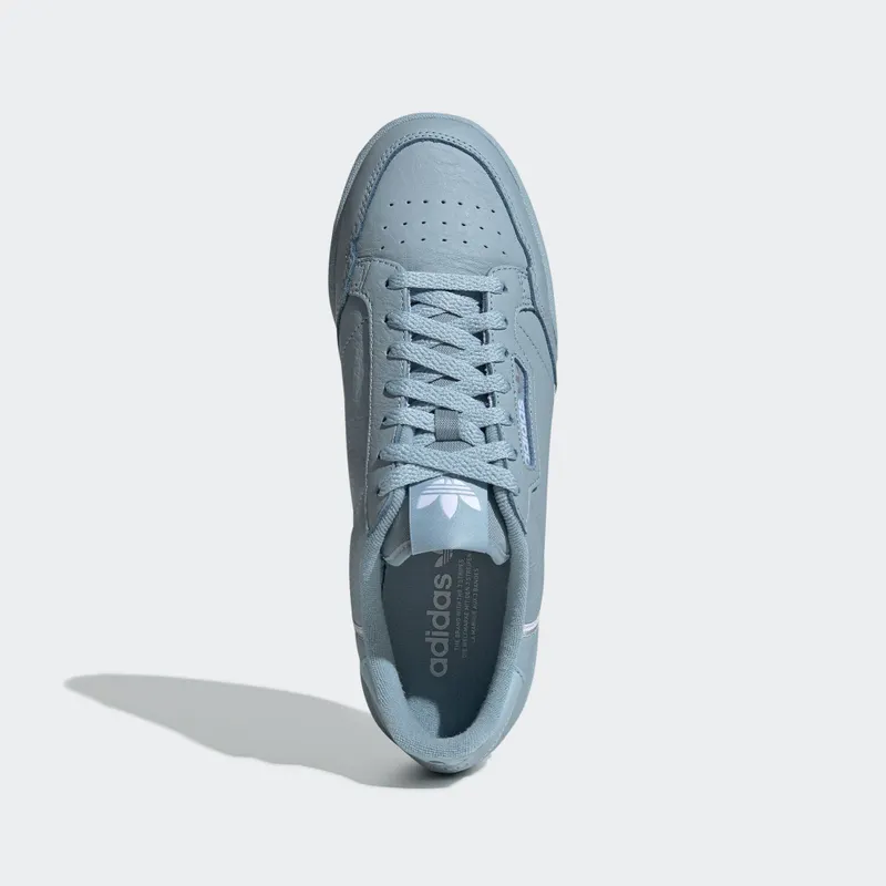 adidas Continental 80 Blue Ash Grey Ash Grey/Silver Metallic/Cloud White (EE4145)