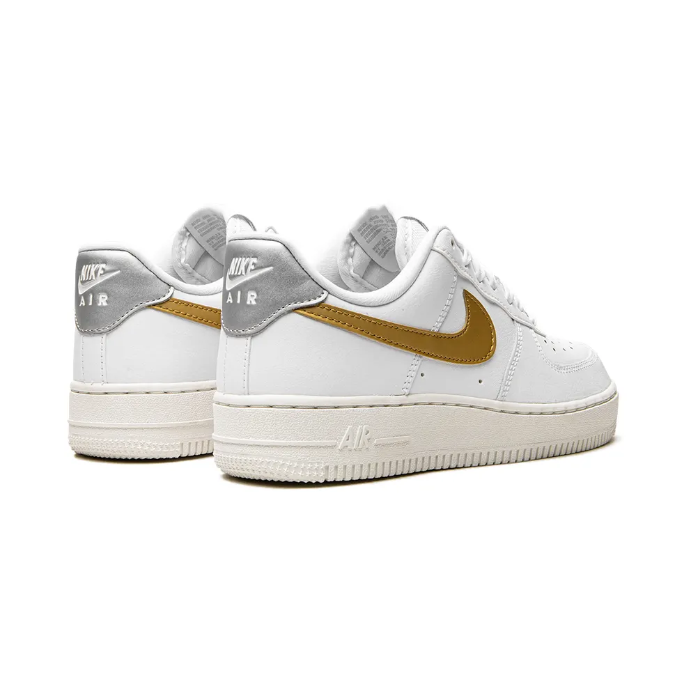 Nike AIR FORCE 1 MNS “White / Gold / Silver” (DD8959-106)