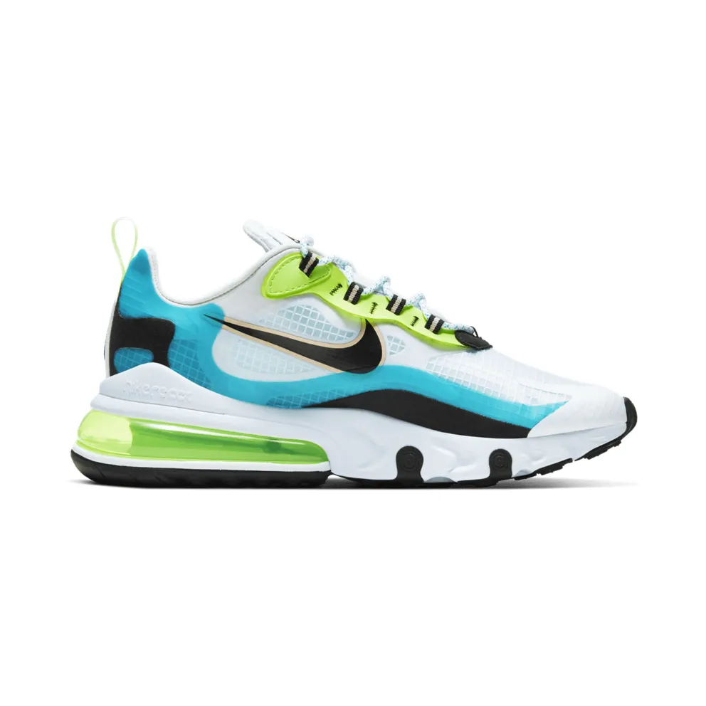 Nike Air Max 270 React Oracle Aqua Ghost Green Oracle Aqua/Ghost Green-Washed Coral-Black (CT1265-300)