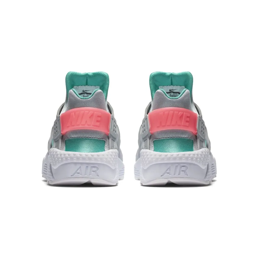 Nike Air Huarache Run South Beach Wolf Grey/Sunset Pulse-Kinetic Green-White (318429-053)
