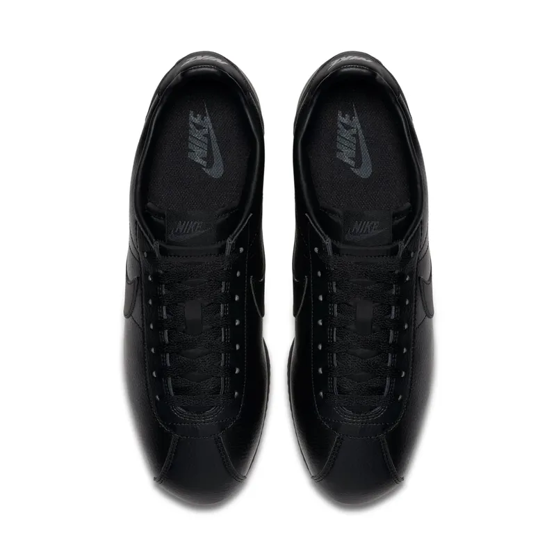 Nike Classic Cortez Leather Triple Black Black/Black-Anthracite (749571-002)