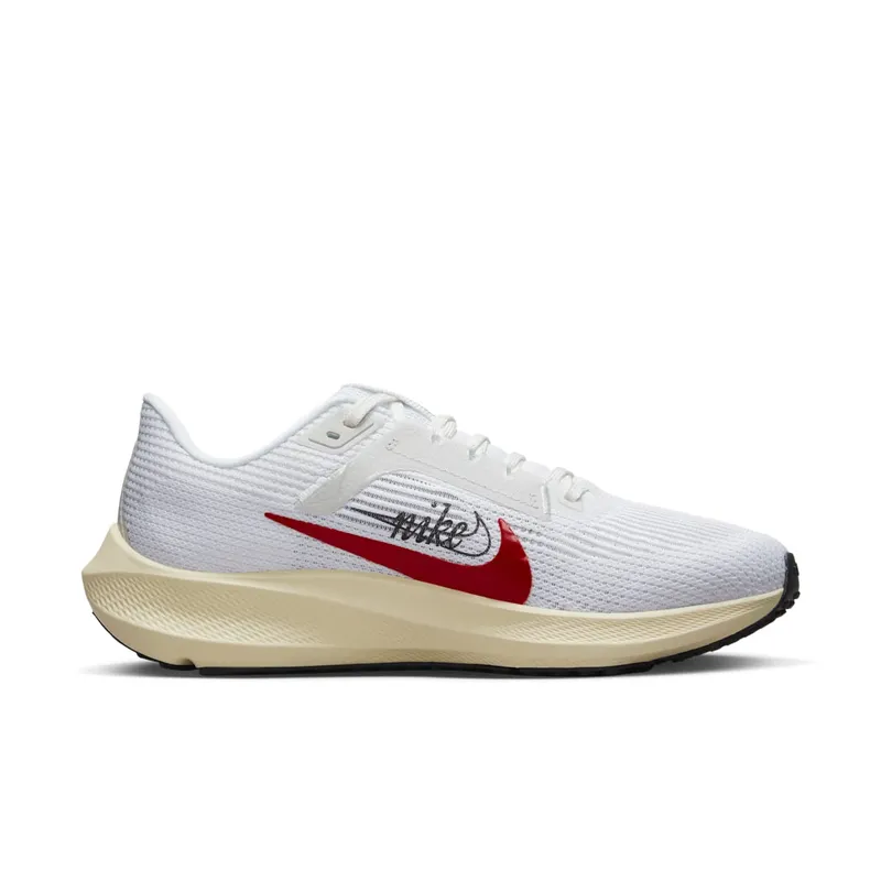 Nike Pegasus 40 Premum White Team Red (FB7703-100)