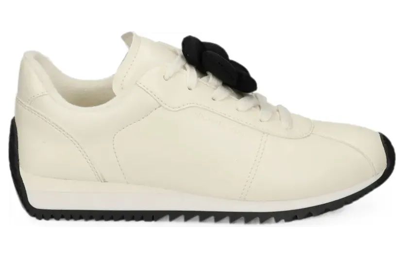 Michael Kors Sneakers verfraaid met bloemen – Beige (43T6RHFS1L)