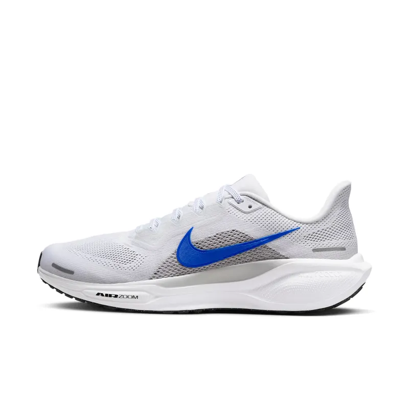 Nike Air Zoom Pegasus 41 White Wolf Grey Pure Platinum Racer Blue (FD2722-110)