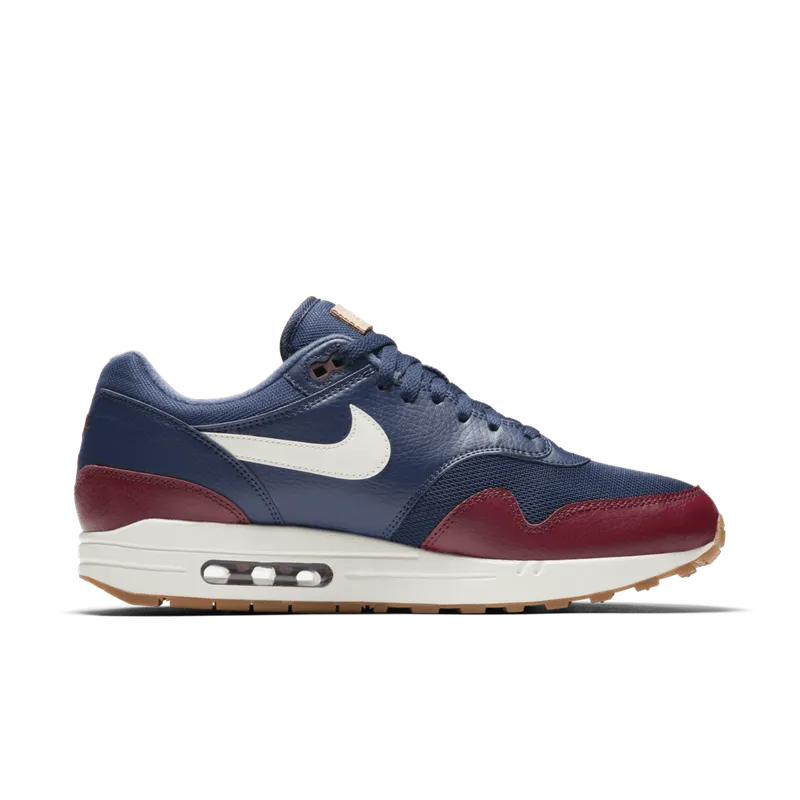 Nike Air Max 1 Navy Team Red Navy/Sail-Team Red-Gum Light Brown (AH8145-400)
