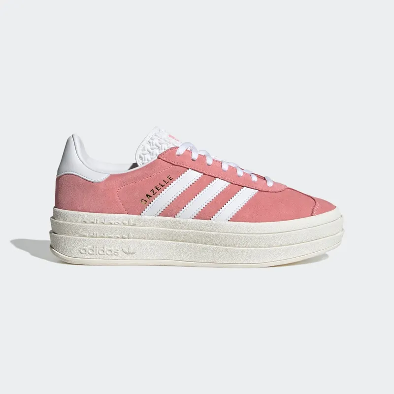Adidas Gazelle Bold Super Pop / Cloud White / Core White (IG9653)