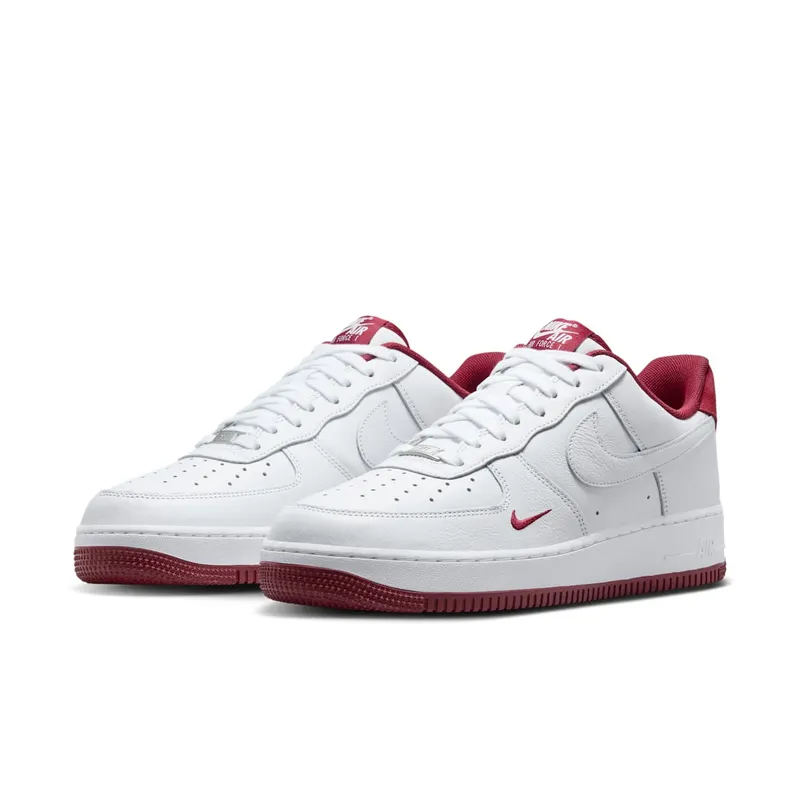 Nike Air Force 1 Low ’07 LV8 White Team Red (HM9483-100)