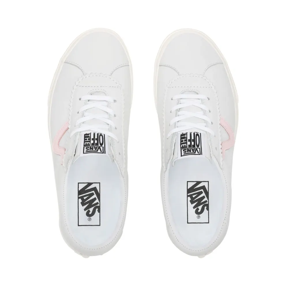 VANS Soft Leather Vans Sports Shoes (White)