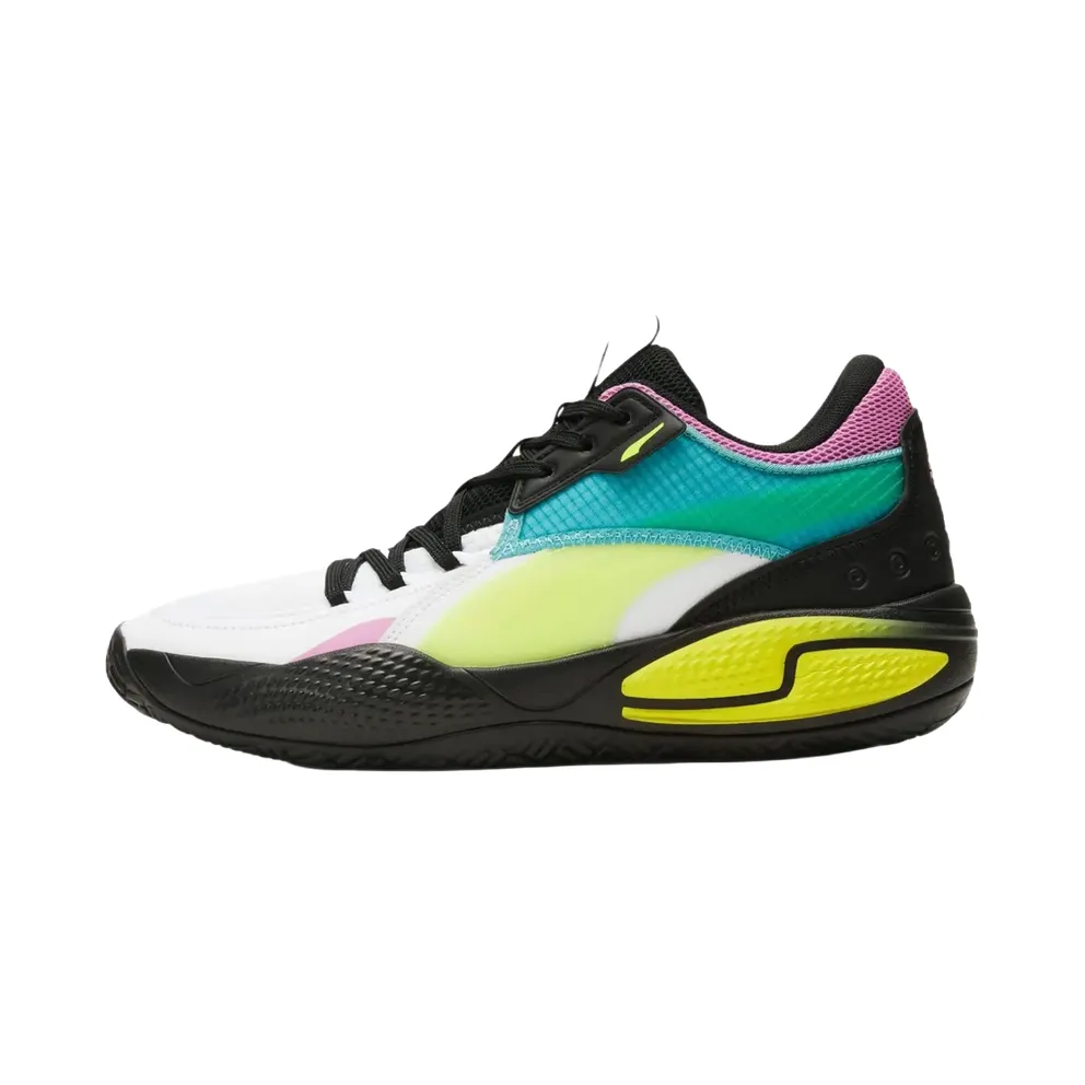 Puma COURT RIDER SWXP “White Yellow Alert” (377420-01)