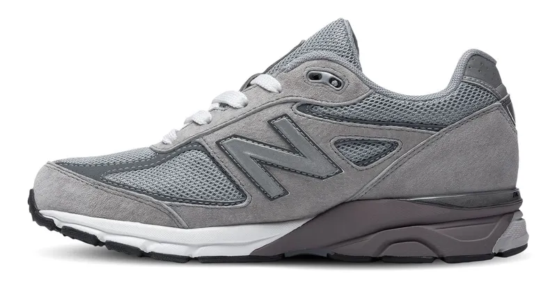 New Balance 990v4 Grey (GS) Grey/Grey (KJ990GLG)