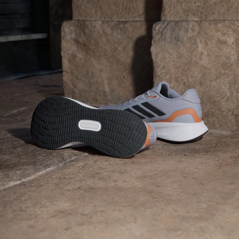 adidas Runfalcon 5 Halo Silver Black Dusky Orange (JQ6978)
