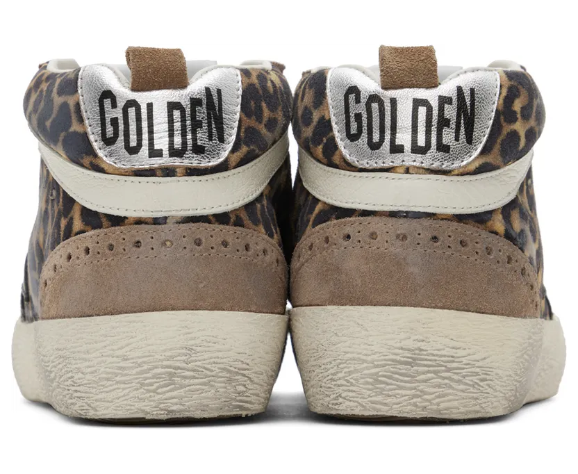 Golden Goose Brown & Black Mid Star Classic Sneakers (GWF00122.F003464.81829) (2)