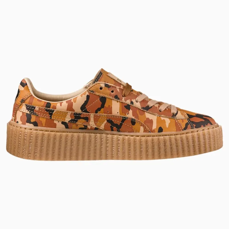 Puma Creepers Rihanna Fenty Camo (W) Orange/Orange/Oatmeal (362341-01)