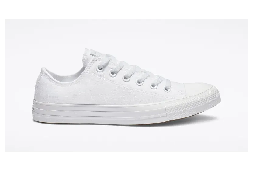 Converse Mono Colour Chuck Taylor All Star Low Top White White (1U647)