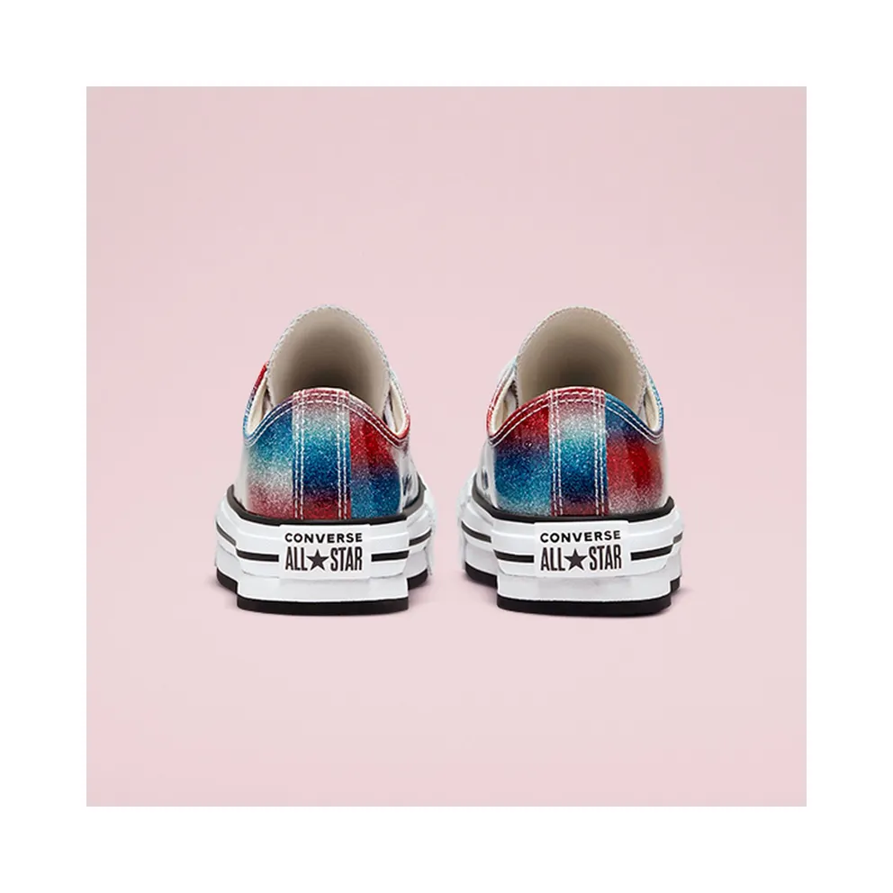 Converse Chuck Taylor All Star EVA Lift Platform Glitter Drip Baltic Blue/White/soft Red (A00445C)