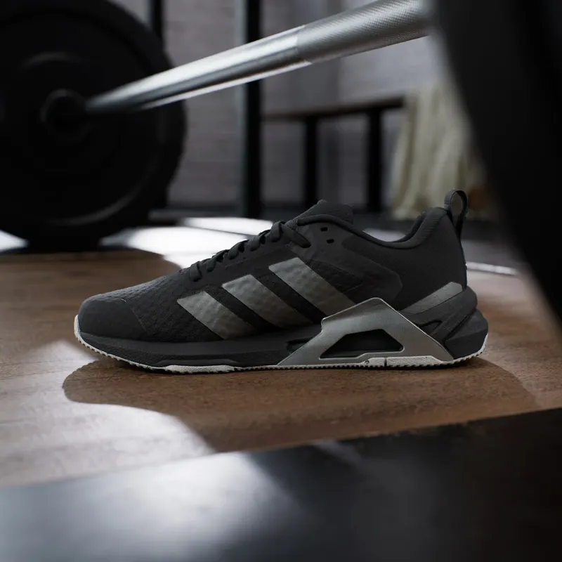 Adidas Dropset Control Training Shoes Core Black / Iron Metallic / Silver Metallic (JQ1448)