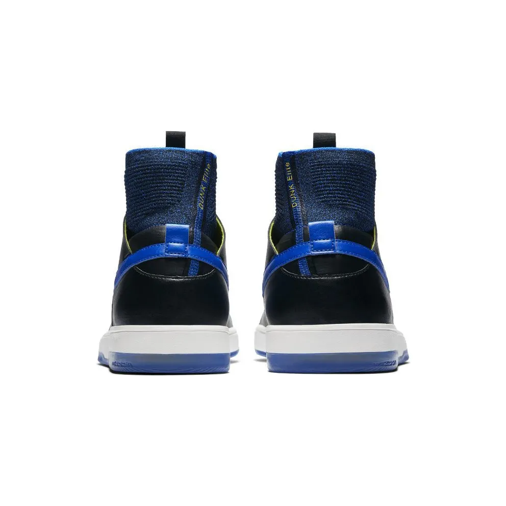 Nike SB Dunk High Elite Flyknit Terpening Black/Racer Blue-Sail-Sonic Yellow (918287-041)