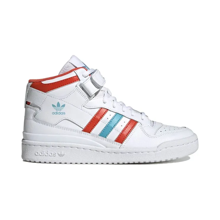 adidas Forum Mid White Preloved Red Blue (HQ1952)
