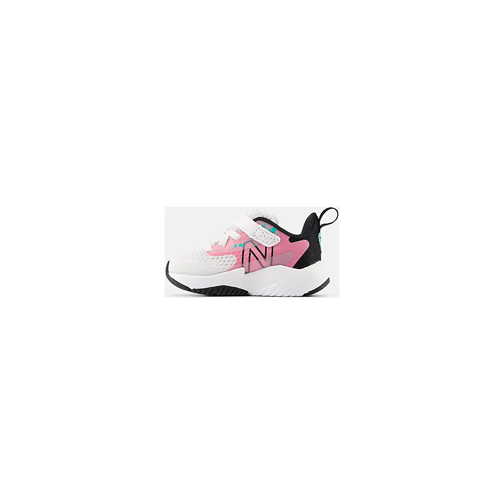 New Balance Rave Run v2 Bungee Lace White Real Pink Black (ITRAVFP2)