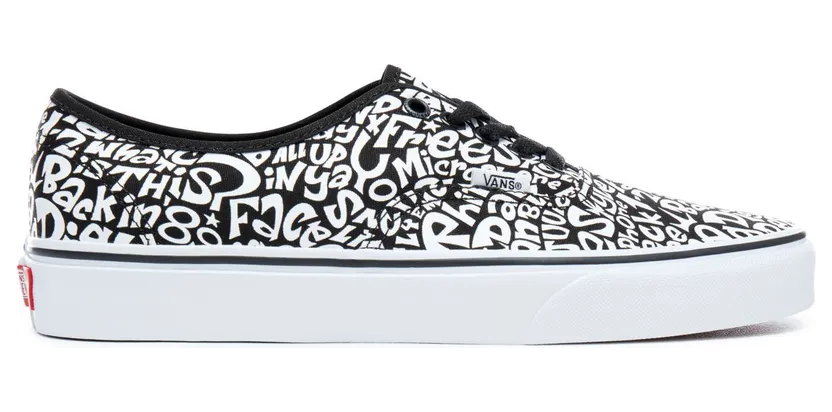 Vans A Tribe Called Quest x Authentic ‘Tracklist’ Tracklist/True White (VN0A38EMQ8H)