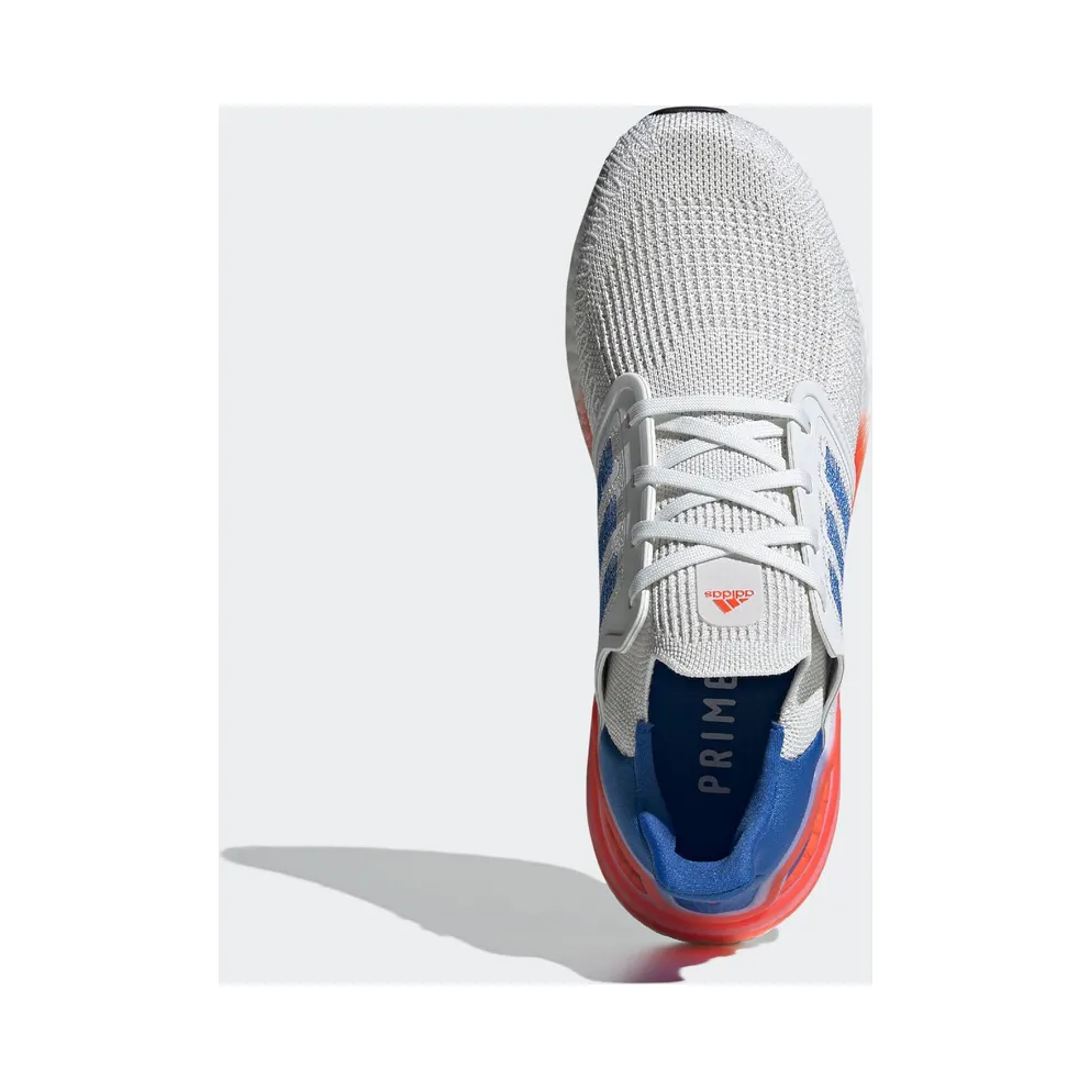 adidas Ultra Boost 20 White Glory Blue Solar Red Crystal White/Glory Blue/Solar Red (EG0708)
