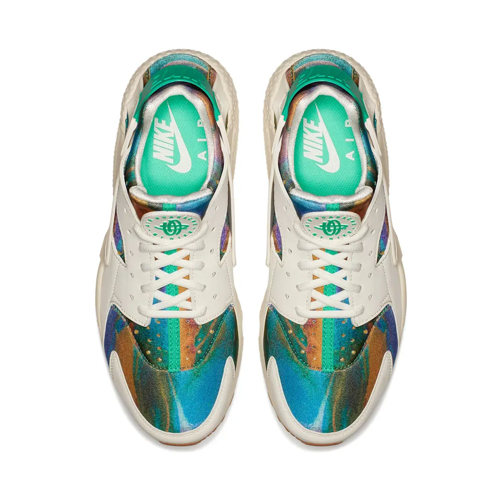 Nike Air Huarache Run Print Alternate Galaxy Sail/Menta-Hyper Crimson (AQ0533-100)