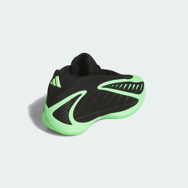 Adidas ANTHONY EDWARDS 2 J Core Black / Lime Burst / Lucid Blue (JQ2049)