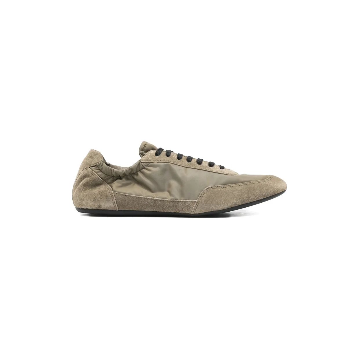 Prada Collapse Re-Nylon and Suede Elasticized “Green” (2EG479 F G001 D7C F0393)