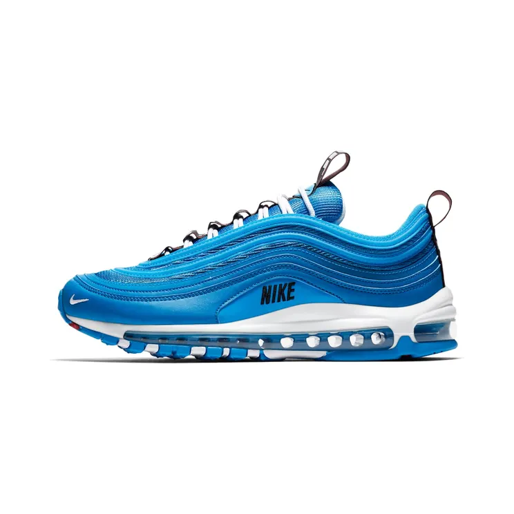 Nike Air Max 97 Premium “Blue Hero / Black / Varsity Red / White” (312834-401)