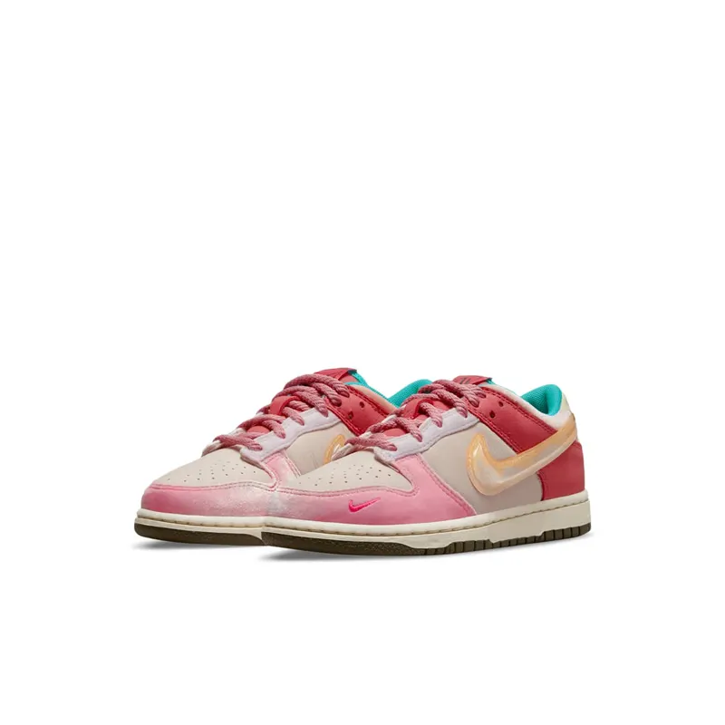 Nike x Social Status Free Lunch Dunk Low Strawberry Milk (PS) (DM3349-600)