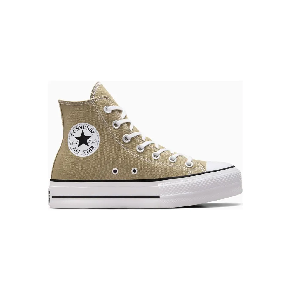 Converse Chuck Taylor All Star Platform Mossy Sloth/White/Black – “Brown” (A07571C)
