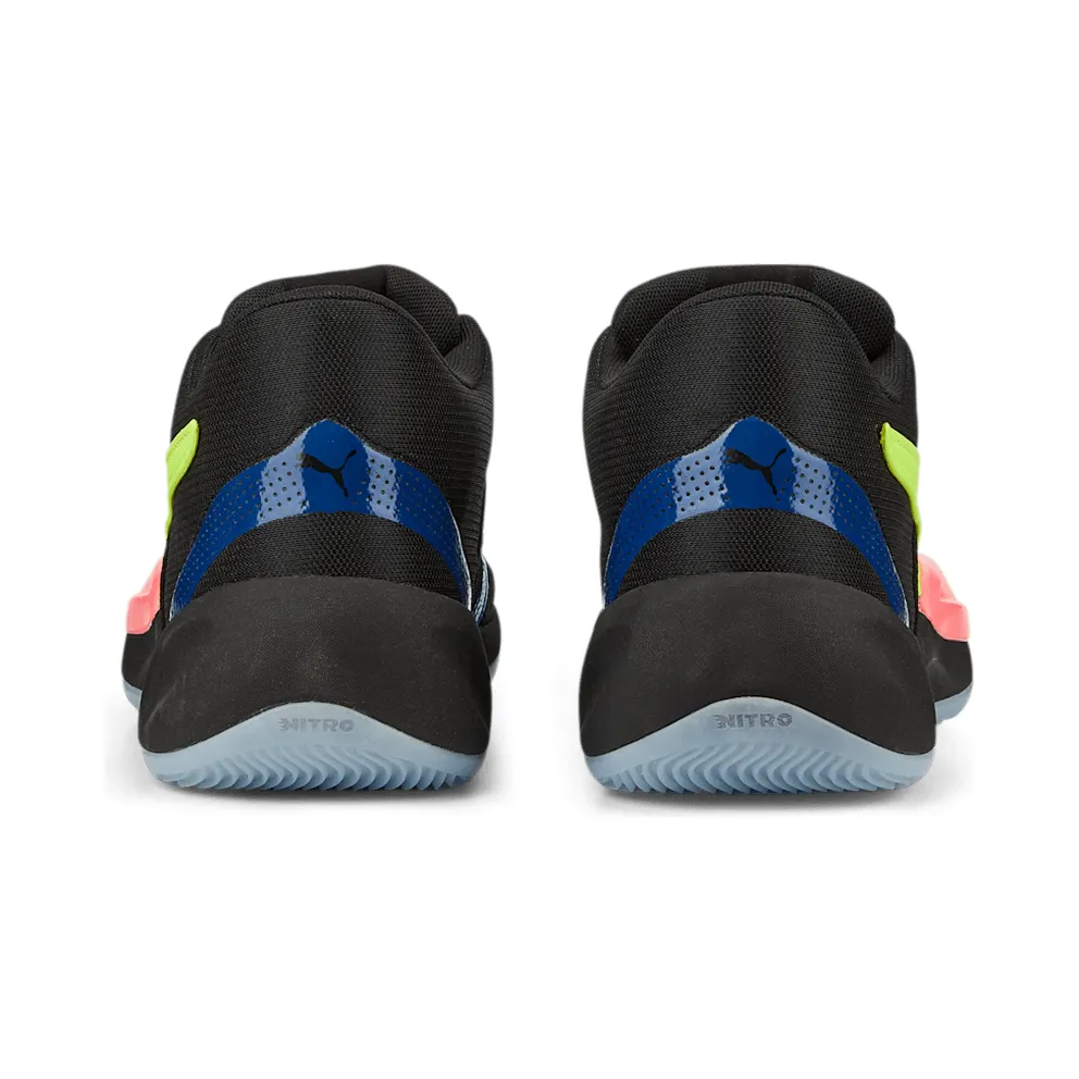 Men’s PUMA Rise Nitro Black/Sunset Glow (377012-03)
