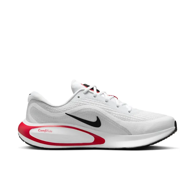Nike Journey Run White Fire Red Cement Grey Black (FN0228-103)