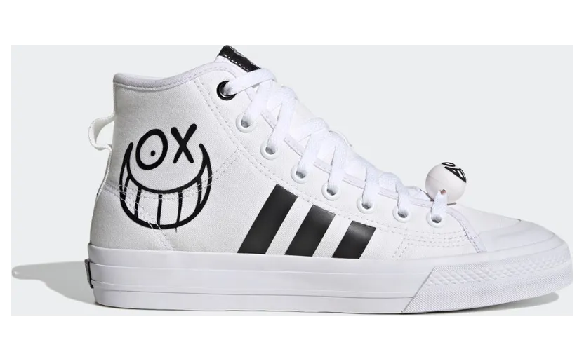 adidas Nizza High RF x AndrÃ© Saraiva Cloud White / Core Black / Semi Pink Glow (HQ6861)