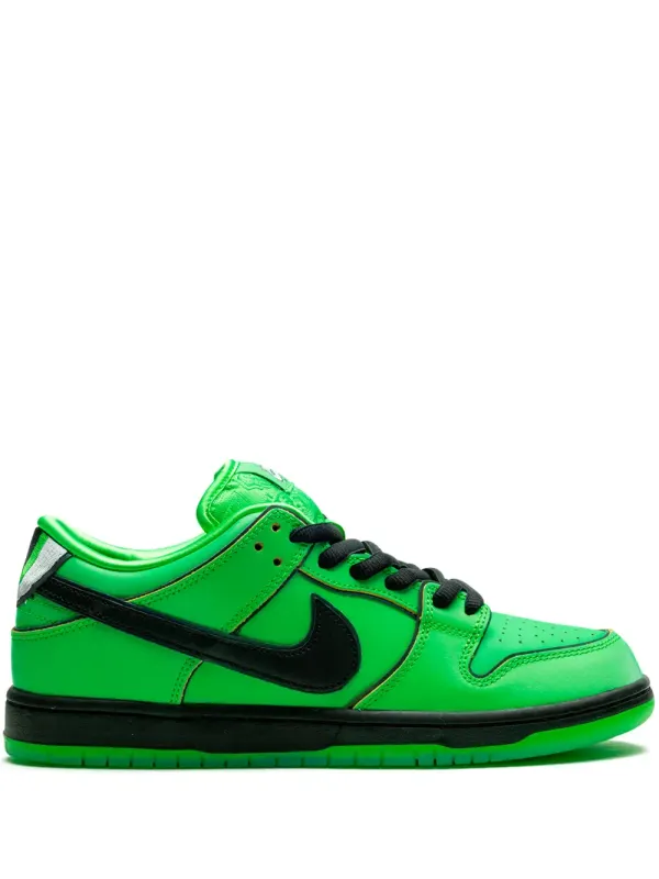 Nike x Powerpuff Girls SB Dunk Bubbles sneakers – Green (FZ8319)