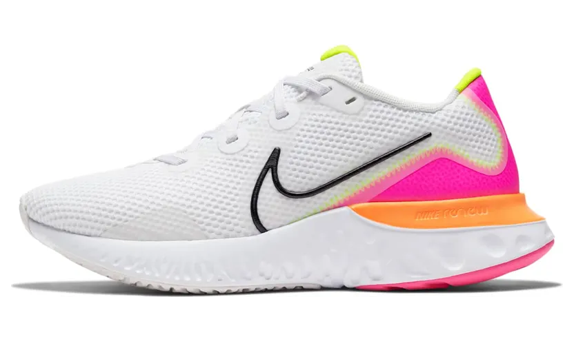 Nike Renew Run ‘Platinum Pink Blast’ Platinum Tint/White/Pink Blast/Black (CK6360-005)