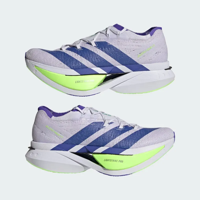 Adidas Adizero Prime X3 Strung Frozen Purple / Solar Purple / Signal Green (KI3249)