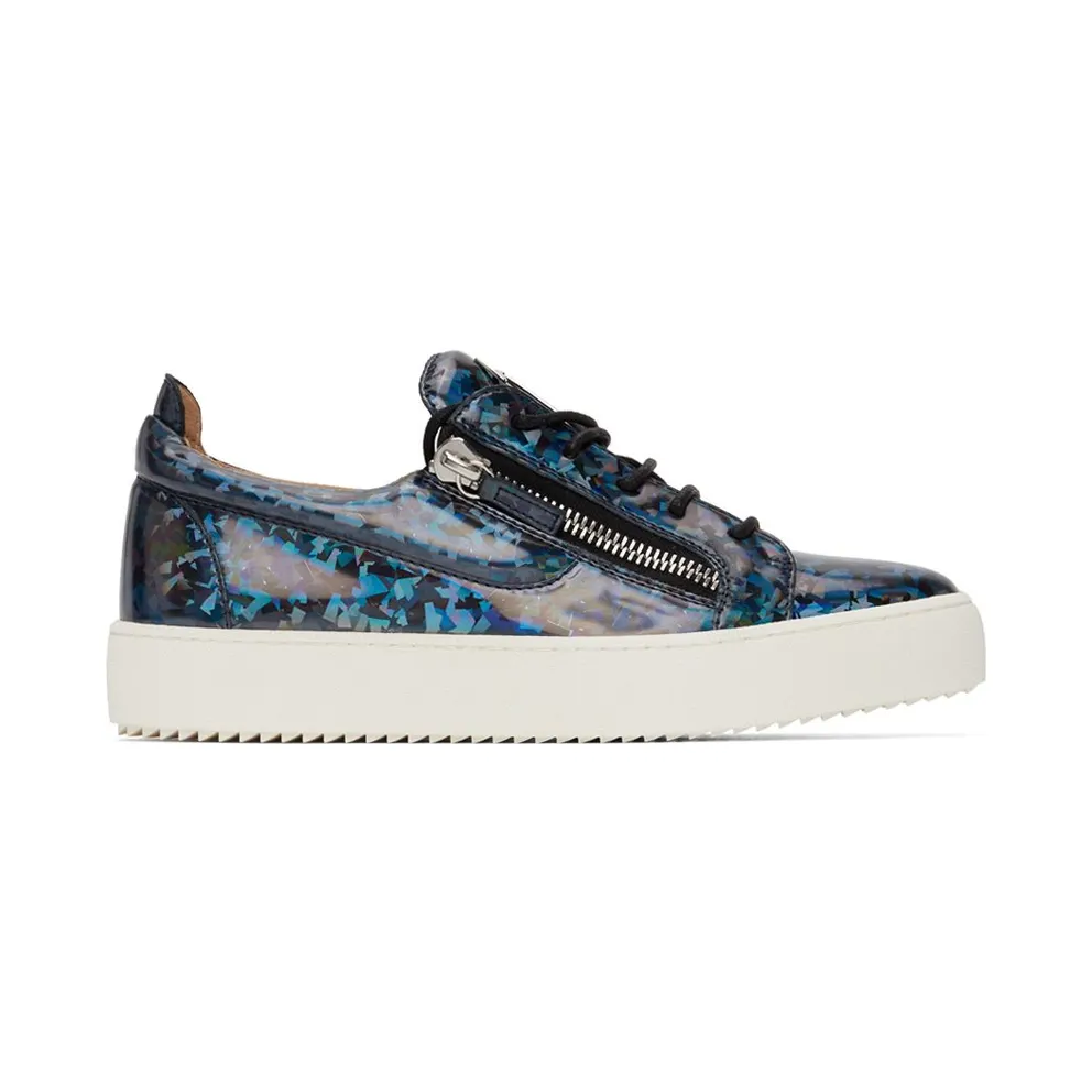 Giuseppe Zanotti Blue Iridescent May London (RM20014-91358)