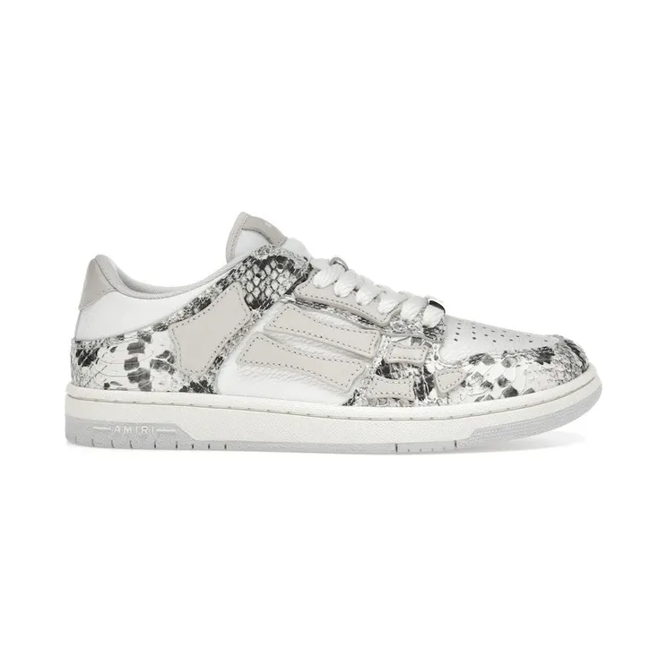 AMIRI Skel Top Low Snake Alabaster (AMFOSR1056-271)