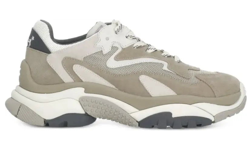 Ash Addict Sneakers mit Einsätzen – Nude