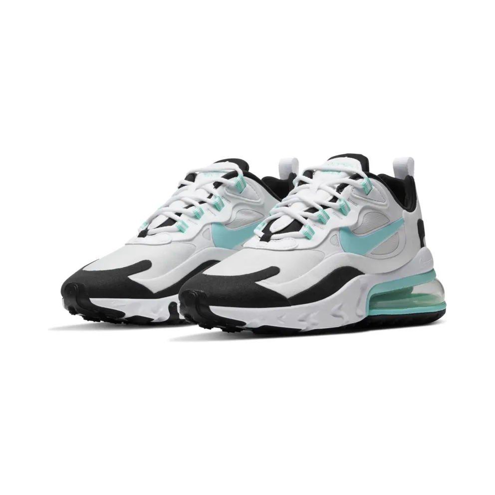 Nike Air Max 270 React Photon Dust Aurora Green Black (W) Photon Dust/Aurora Green-White-Black (CJ0619-001)
