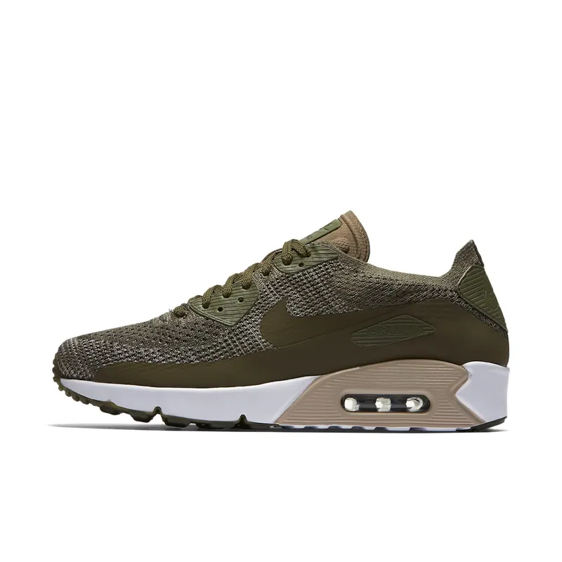 Nike Air Max 90 Ultra Flyknit 2.0 ‘Medium Olive’ (2017) (875943-200)