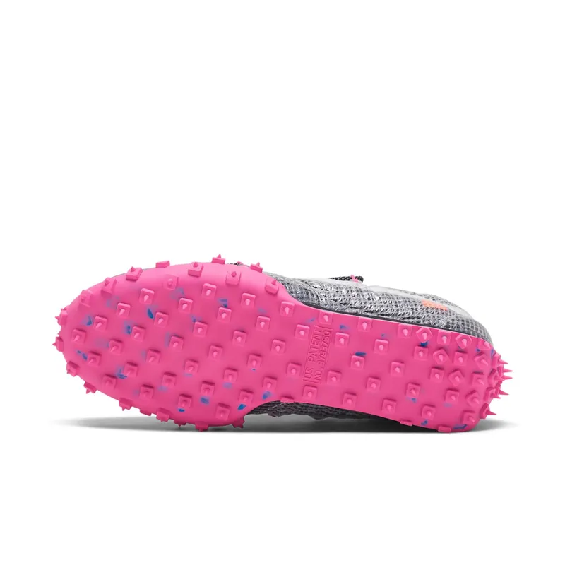 Nike Waffle Racer Off-White Black (W) Black/Laser Fuchsia-White (CD8180-001)