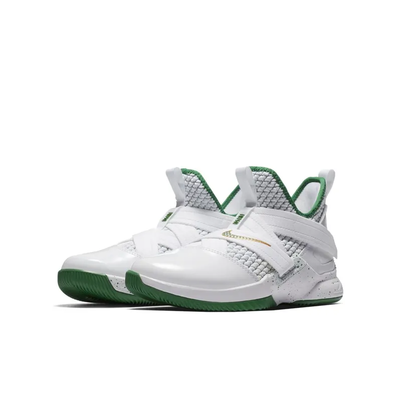 Nike LeBron Soldier 12 SVSM Home (GS) White/Multi-Color (AA1352-100)