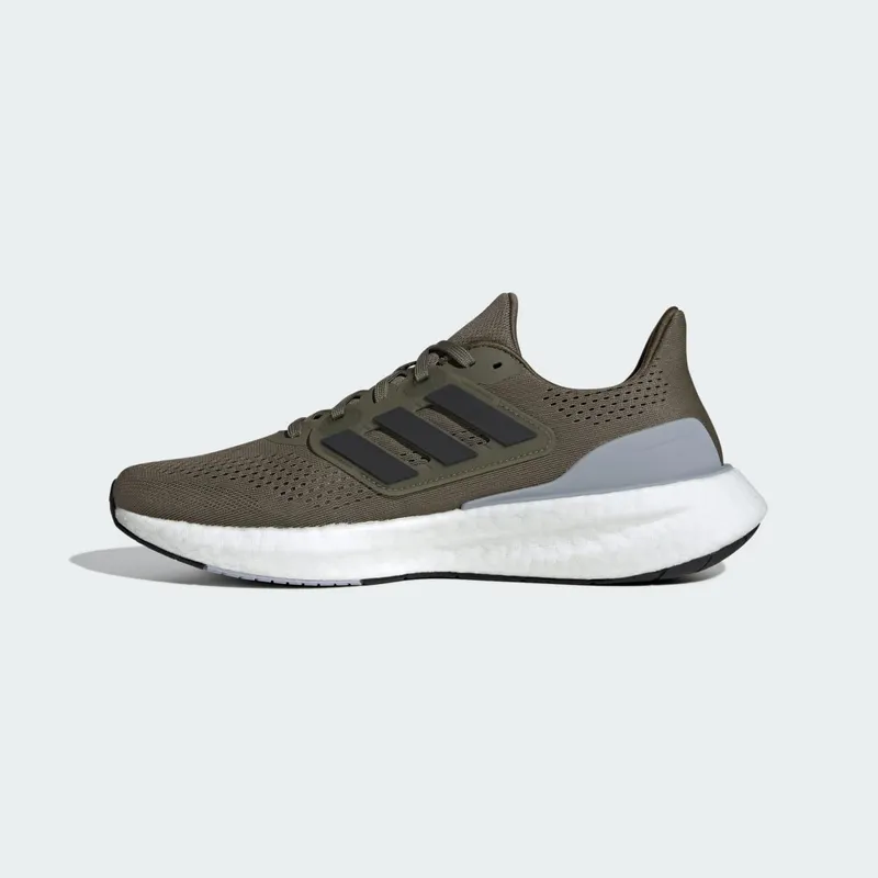adidas Pureboost 23 Olive Strata Core Black Halo Silver (IF1548)
