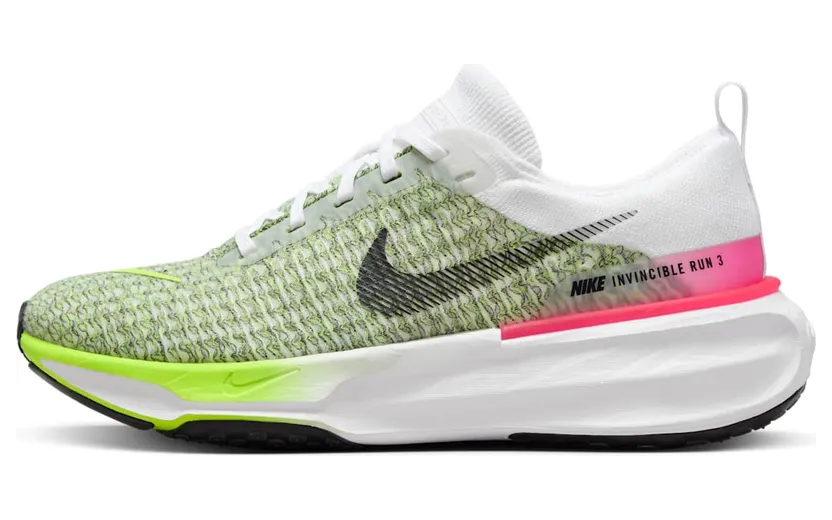 Nike ZoomX Invincible Run 3 White Volt Hyper Pink (FN6821-100)
