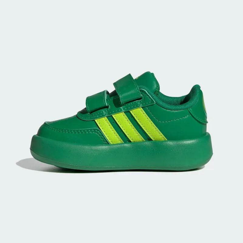 Adidas ADIDAS DISNEY MONSTERS INC BREAKNET Shoes PEUTERS Green / Solar Slime / Core Black (JH9234)