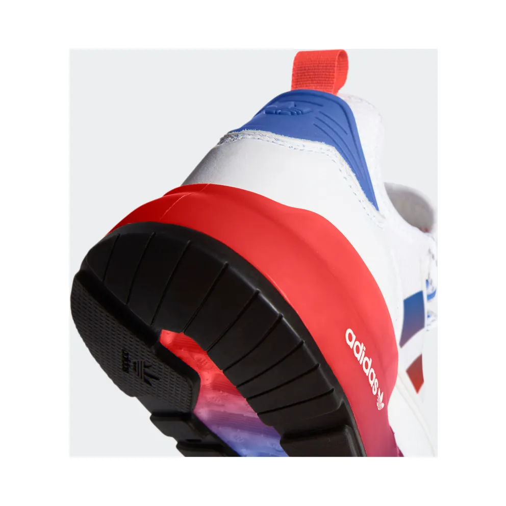 adidas ZX 2K Boost Cloud White / Solar Red / Blue (FX9519)