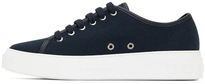 Salvatore Ferragamo Navy Recycled Cotton (751461 020709005)