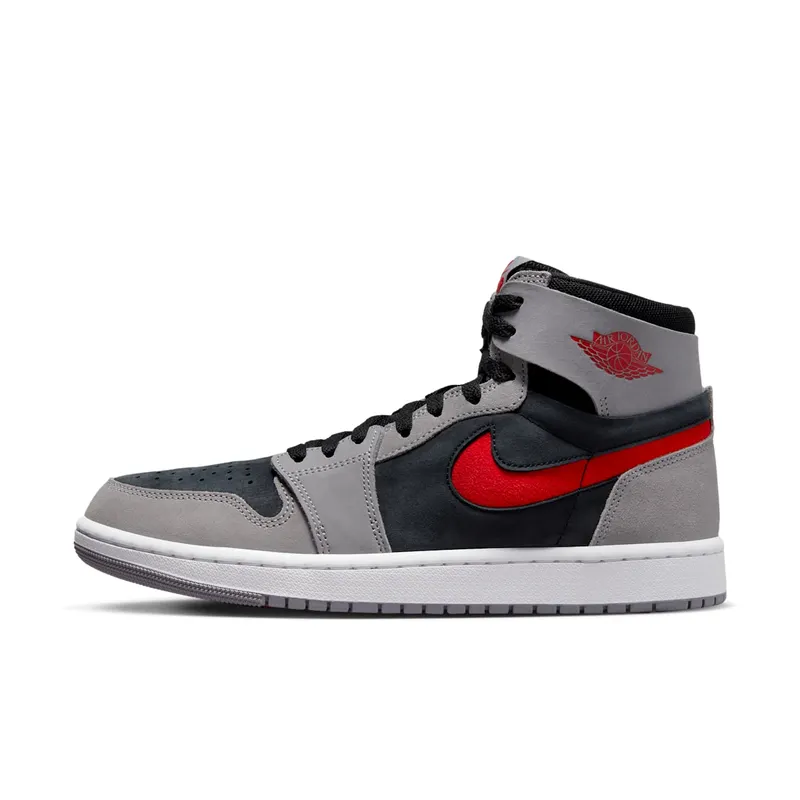 Jordan 1 High Zoom Air CMFT 2 “Black Fire Red Cement” (DV1307-060)